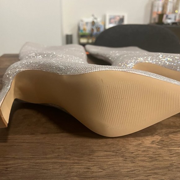 STEVE MADDEN RHINESTONE BOOTS - Picture 4 of 7